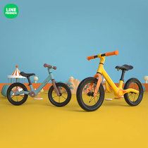 LINE FRIENDS cartoon anime peripheral childrens balance car without pedal scooter childrens scooter