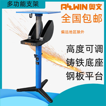 Multi-function work tool table Mobile portable woodworking operation sharpener grinder bracket