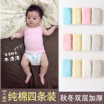 Newborn infants and young children sleep in spring and autumn to keep warm and protect their stomachs. The artifact prevents cold from catching cotton umbilical abdomen and waist girdle