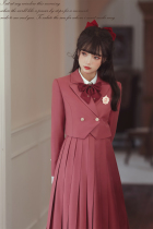 Walnut JK (Scarlet Moon) 8 26 at 8 pm Yin and Yang Master Yuanshen Cooperating milk skirt suit