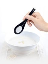 Disposable spoon Hard plastic crystal spoon Soup spoon Ice porridge spoon Dessert spoon spoon transparent spoon 2000pcs
