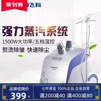 Flyco Feike hanging ironing machine household handheld vertical ironing machine steam hanging ironing clothes white and blue