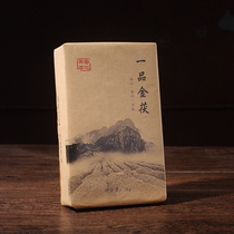 Black Tea Hunan Anhua Black Tea Fuzhuan Brick Tea Authentic Golden Flower Hand Building Fuzhuan Tea Anhua 2kg rzb