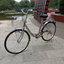 26 inch stainless steel Japanese bicycle Japanese three-speed internal variable speed bicycle retro single beam Ballet