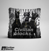 Dubin West coast chicano oldschool hip-hop hiphop flower body note og gang of hard core holding pillows