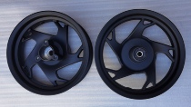 Riya 150 Antonis motorcycle parts front and rear disc brakes aluminum wheel steel rim aluminum ring tire