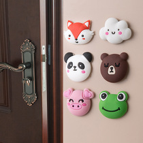 Anti-collision cushion refrigerator door rear silicone cabinet door door door door door door lock door handle Collision God home protection Anti-knock against wall sticker
