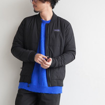 American autumn and winter warm Mens thin cotton jacket jacket baseball suit wind and water repellent lightweight bomber jacket cotton jacket