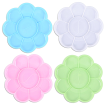 Kindergarten childrens painting art paint palette childrens multi-functional pigment palette gouache graffiti accessories