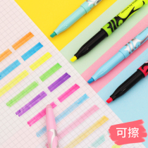 Japan PILOT Baile FRIXION erasable fluorescent students with light color color color color stroke key account SW-FL