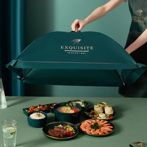 Vegetable cover household folding table cover dining table cover new leftover food can fly cover summer dust artifact