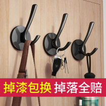 Entrance Door Shoe Cabinet Wardrobe Clothes Door Rear Hook Entrance wall Wall-mounted Wall Cloister Hood Hook hook Hyun Off Free Punch