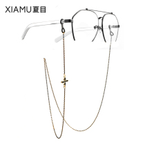 Metal glasses chain Korean retro hanging neck simple fashion glasses chain non-slip lanyard sunglasses reading glasses chain