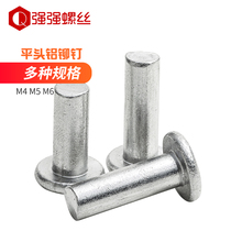 GB109 flat head aluminum rivet aluminum solid rivet hand strike type rivet pair lock rivet M2M2 5M3M4M5