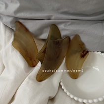 Scrapping Advanced Edition | Low-cost horn scraping plate facial neck and leg massage tightening thin scraping film