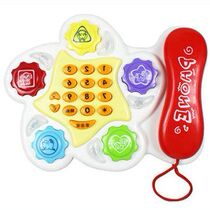 Boer Le 5035 childrens enlightenment phone song Digital educational toys Childrens toys mixed batch