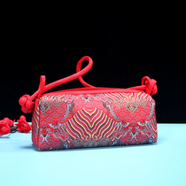 Chinese style abroad gifts to send foreigners Nanjing Yunjin silk bag with cheongsam Tang dress wedding bride wallet