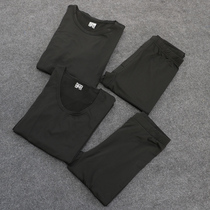 Classic incoming couple old beauty single self-heating thermostatic lock Hot Light Velvet warm breathable underwear set