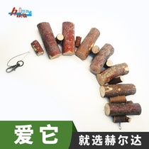 Herda Pet Apple Wood Grinding Tooth String Rabbit Dragon Cat Grinding Tooth teeth Tooth Accessories Apple Branches Bite 403