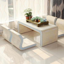 Nordic modern minimalist tatami tea table floating window table floor table low table Kang table balcony small coffee table Chinese school table
