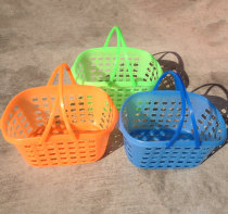 Oval new material Handmade plastic fruit picking basket loquat cherry eggs Yang Mei Strawberry basket special price