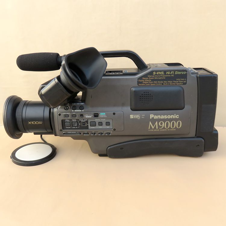 Panasonic/松下 MD9000数码摄像机磁带复古摆设道具肩扛式摄影机