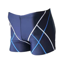 High-end hotel custom mens boxing shorts three-point pants hot spring swimming with lined interior