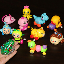 Frog Toy Jumping Frog Bouncing Iron Cushion Chain Animal Chick Turtle Children's Post -8090 Nostalgia Classic