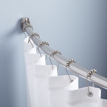 Shower curtain Shower curtain rod ring Shower curtain accessories ball shower curtain ring set of exquisite gourd shower curtain ring does not rust