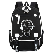 Childrens schoolbags Primary school boys 1-3-4-6 grade boys Light Ridge fashion trend luminous backpack