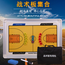 Tactical board Magnet sand table Professional basketball football sports training Aluminum alloy drill plate Coach command board Portable