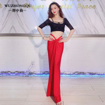 Dance belly dance exercises clothing 2021 summer new hip towel Oriental dance