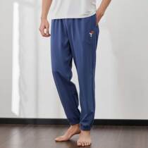 Top melon melon men sleep pants spring summer full cotton pyjamas single pants bunches single piece of pure cotton pyjamas toppings