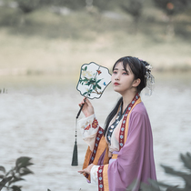 Double Sided Su Embroidered Flowers Bird Purple Light Sandalwood Classical Wind Palace Court Wedding Embroidered Ensemble Fan Finished Shu embroidered new recommendation