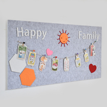 Photo Wall photo hanging wall decoration non-perforated background board creative decoration self-paste phase Net red ins Wind Nordic