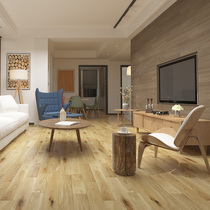 Tinge warm solid wood flooring solid wood is suitable for geothermal specifications of different long bare plate Viking