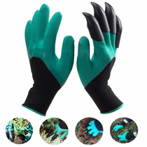 Gardening Gloves with claws digging for soil seed Vegetable Potted Abrasion breathable waterproof Spurgings Planted Protective Gloves