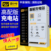 Micro electric charging pile Electric bottle car scan code credit card smart community bicycle unit 4g shared charging pile