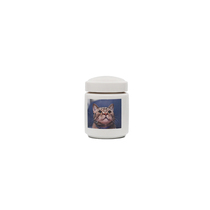 3 Number of small cat dogs Custom photo Seal Pet Bone Ash box Remembering the jar altar 10 * 7 5 cm 4 1000gr 8 catties