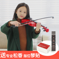 Polaroid violin toys can play childrens musical instruments Beginners 3-6 years old boys and girls simulation wooden primer