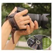 Canon 5D3 5D4 SLR Camera Wrist Strap Quick camera Anti-fall camera Wrist strap Sony A7S3 A7M4 Leather A9