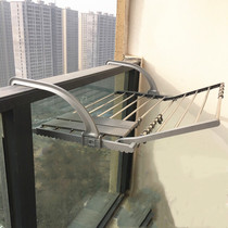 Outside the window shoe rack window window sill small drying rack outdoor sun shoe rack balcony hanging shoe shelf radiator drying rack