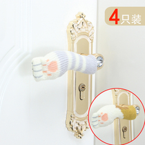 Door handle protective sleeve room pull glove bedroom door with gloves door pull glove anti-sheath and table and chair feet cover 4 only