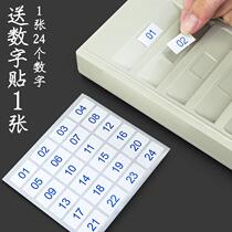24-digit attendance card holder card holder card slot punch card card box punch card card card box punch card card paper board holder