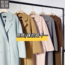 ANNA ◆ Sex and the City Series Cashmere Australia Mao Double-sided woolen coat Womens Long ANNA Home Short