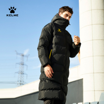 KELME Kalmei Sports Cotton Suit Long Mens and Womens Training Coat Thickened Warm Cotton Jacket Football Cotton Clothes