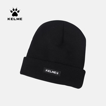 KELME Kalmei cold knit hat winter sports football hat outdoor windproof Christmas hat wool warm