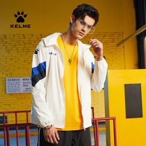 KELME Kalme sports windbreaker men ins trend casual loose running windproof waterproof jacket thin section spring and autumn