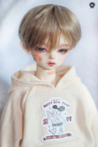 Lazy baby bjd wig 6 4 3 points Uncle sd doll male doll Female doll Daily wild short hair young hair gray brown