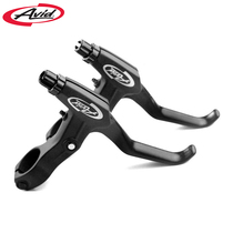 Bicycle brake brake handle mountain bike brake handle all aluminum alloy V brake disc brake dead fly handbrake riding accessories